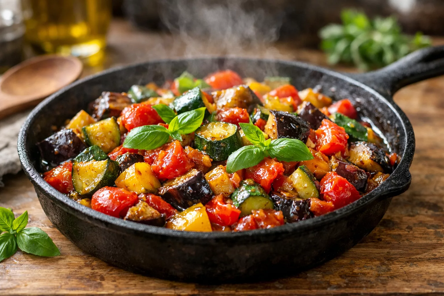 Ratatouille maison : le plein de saveurs méditerranéennes dans votre assiette