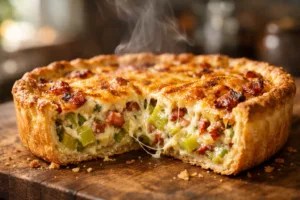 Quiche aux poireaux et lardons : fondante, gourmande et facile à réussir 2 Quiche aux poireaux et lardons : fondante, gourmande et facile à réussir