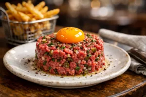 Le steak tartare de bistrot qui fait toujours sensation à table 2 Le steak tartare de bistrot qui fait toujours sensation à table