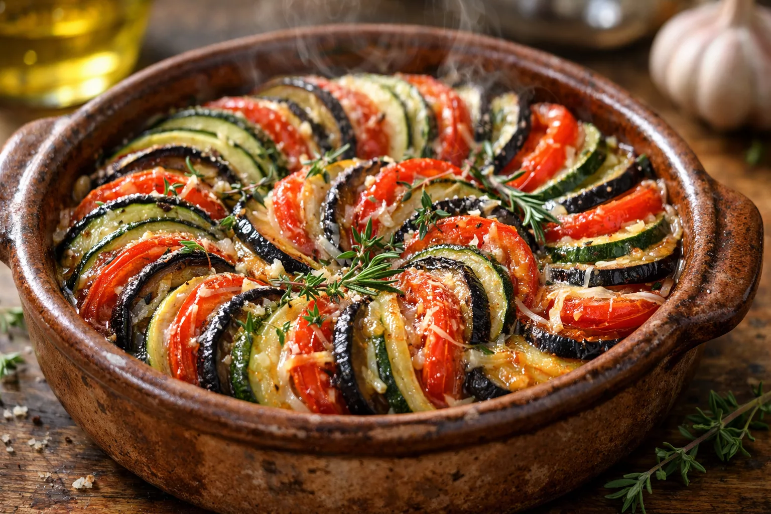 Le tian provençal fondant et parfumé qui sent l’été dans votre cuisine 1 Le tian provençal fondant et parfumé qui sent l’été dans votre cuisine