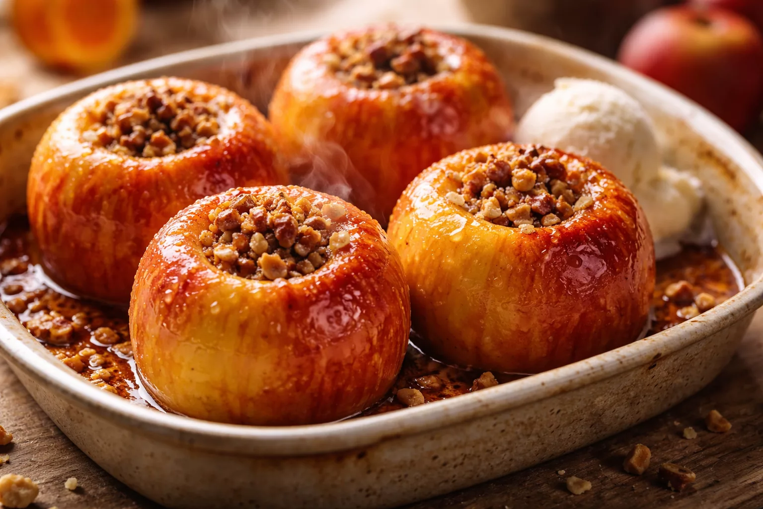 Pommes au four fondantes et gourmandes à souhait 1 Pommes au four fondantes et gourmandes à souhait