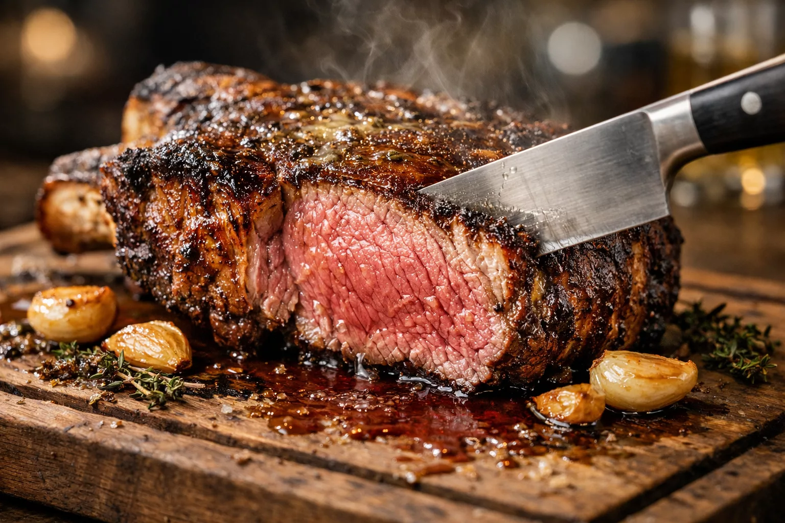 La côte de bœuf au four facile et parfaitement cuite, comme chez un grand chef