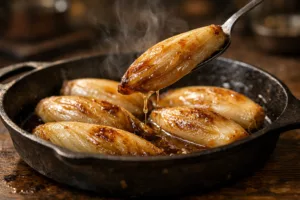 Ces endives braisées fondantes et légèrement caramélisées vont vous réconcilier avec les chicons 3 Ces endives braisées fondantes et légèrement caramélisées vont vous réconcilier avec les chicons