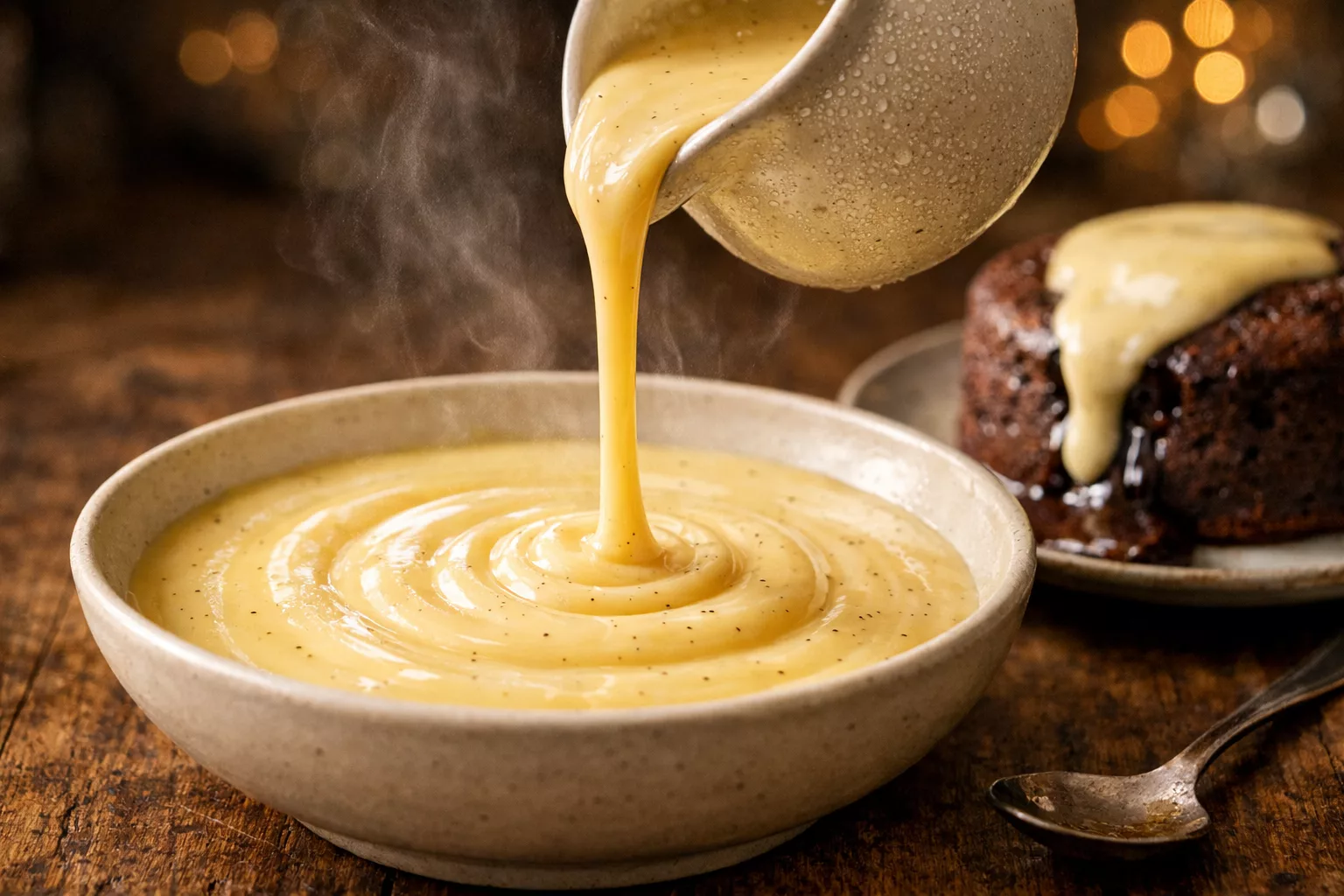 La crème anglaise ultra onctueuse et inratable qui change tout dès la première cuillère