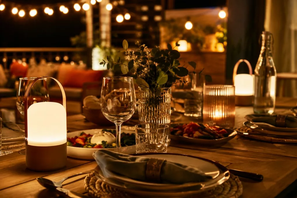 Comment bien éclairer sa terrasse pour manger dehors en été ? 3 Comment bien éclairer sa terrasse pour manger dehors en été ?