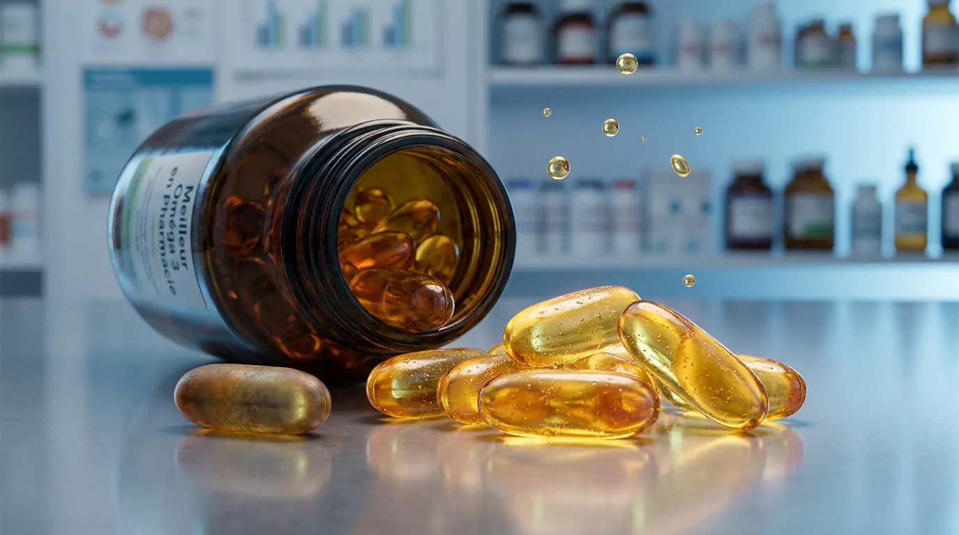 Meilleur Oméga 3 en Pharmacie : Guide Complet pour faire le bon choix 7 Meilleur Oméga 3 en Pharmacie : Guide Complet pour faire le bon choix