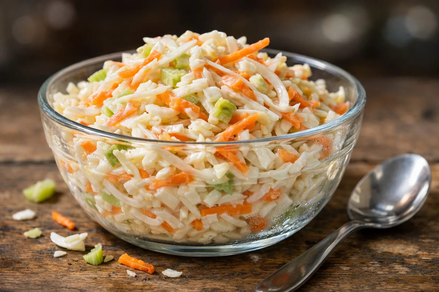 Coleslaw facile et frais à préparer en un clin d’œil