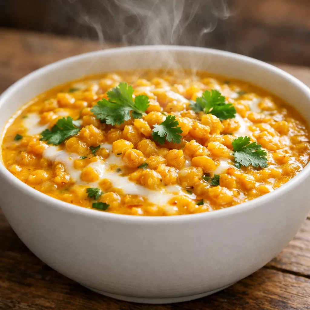 Lentilles corail au curry : un plat réconfortant et épicé qui réchauffe le cœur