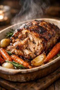 Rôti de porc fondant : un plat réconfortant qui fond sous la langue