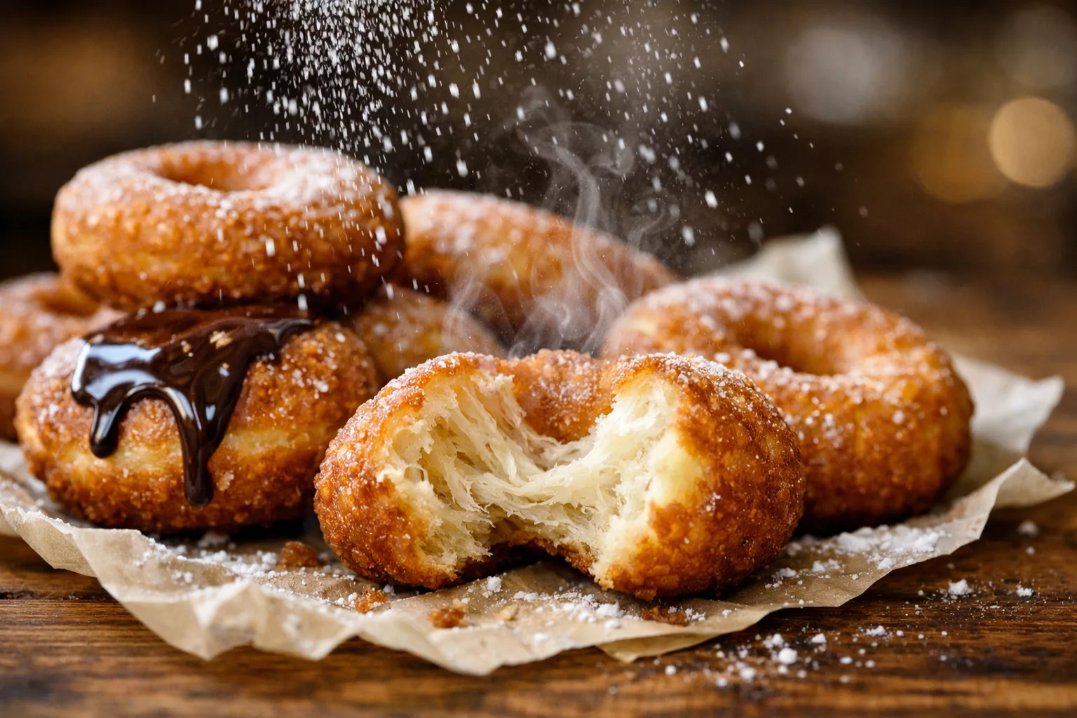 Pâte à beignets sucrés ou salés : le secret pour des beignets incroyablement moelleux et croustillants