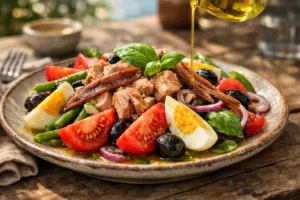 Salade niçoise authentique : la vraie version qui vous transporte directement sur la Côte d’Azur 2 Salade niçoise authentique : la vraie version qui vous transporte directement sur la Côte d’Azur