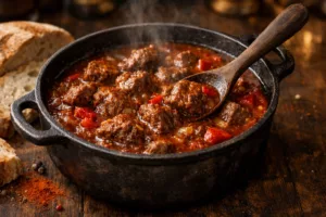 Goulash de bœuf fondant et parfumé : le plat réconfortant qui mijote tout seul 4 Goulash de bœuf fondant et parfumé : le plat réconfortant qui mijote tout seul