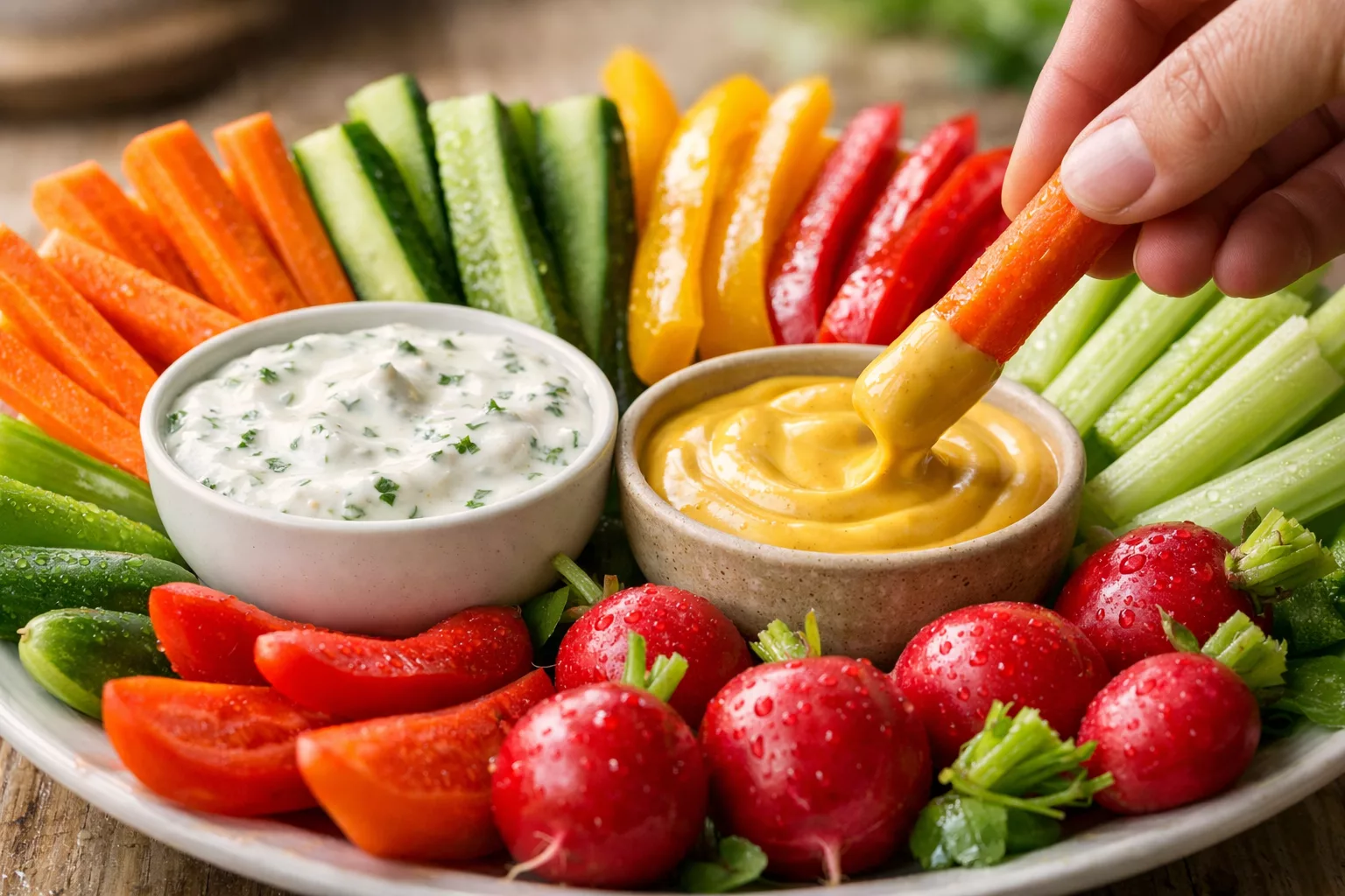 Ces légumes frais et leurs sauces maison qui rendent chaque bouchée irrésistible 2 Ces légumes frais et leurs sauces maison qui rendent chaque bouchée irrésistible