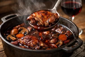 Le coq au vin maison ultra fondant qui transforme un simple dîner en festin convivial 4 Le coq au vin maison ultra fondant qui transforme un simple dîner en festin convivial