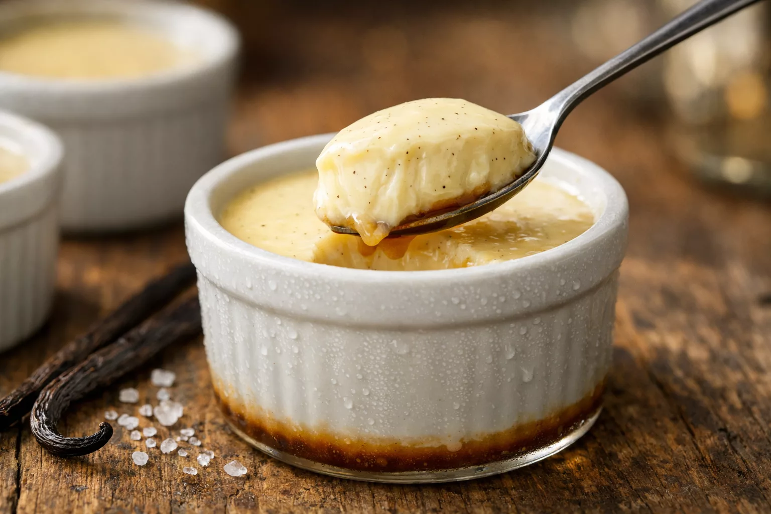 Ces petits pots de crème à la vanille irrésistibles qu’on réussit du premier coup 3 Ces petits pots de crème à la vanille irrésistibles qu’on réussit du premier coup