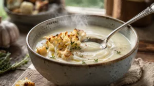 Ce velouté de chou-fleur incroyablement doux et crémeux qui réchauffe instantanément 3 Ce velouté de chou-fleur incroyablement doux et crémeux qui réchauffe instantanément