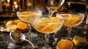 Le cocktail Soupe au Champagne qui fait toujours sensation dès la première gorgée