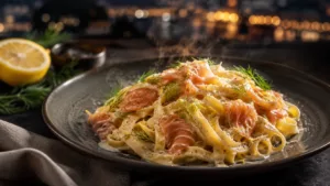 Tagliatelles au Saumon Fume 3 Tagliatelles au Saumon Fume