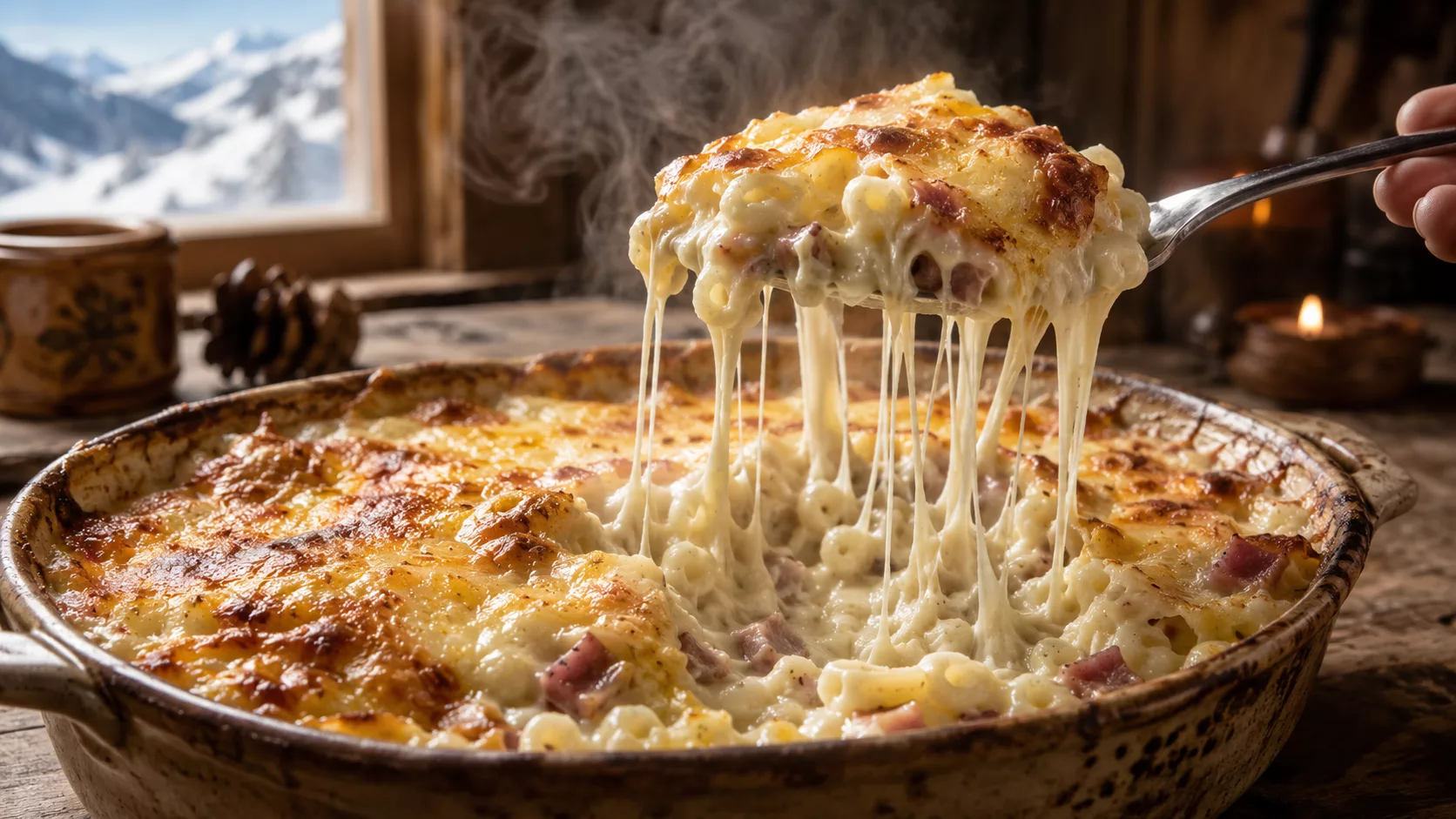 Ce gratin de crozets savoyard ultra fondant qui réchauffe instantanément les soirées d’hiver 5 Ce gratin de crozets savoyard ultra fondant qui réchauffe instantanément les soirées d’hiver