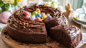 Ce nid de Pâques au chocolat fait toujours sensation au moment du dessert 3 Ce nid de Pâques au chocolat fait toujours sensation au moment du dessert