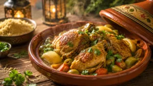 Ce tajine de poulet fondant aux épices ensoleillées transforme un simple dîner en véritable voyage 5 Ce tajine de poulet fondant aux épices ensoleillées transforme un simple dîner en véritable voyage