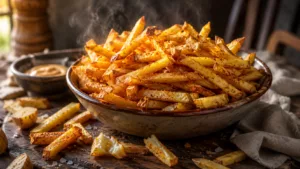 Ces frites light au four sont si croustillantes qu’on oublie qu’elles sont légères 3 Ces frites light au four sont si croustillantes qu’on oublie qu’elles sont légères