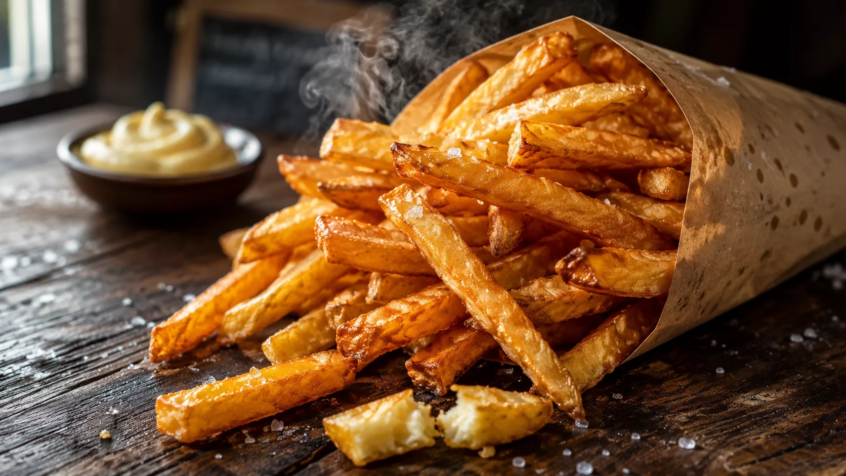 Ces frites maison croustillantes à souhait qui rivalisent avec les meilleures friteries 9 Ces frites maison croustillantes à souhait qui rivalisent avec les meilleures friteries