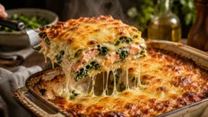 Ces lasagnes au saumon et aux épinards que tout le monde redemande dès la première bouchée