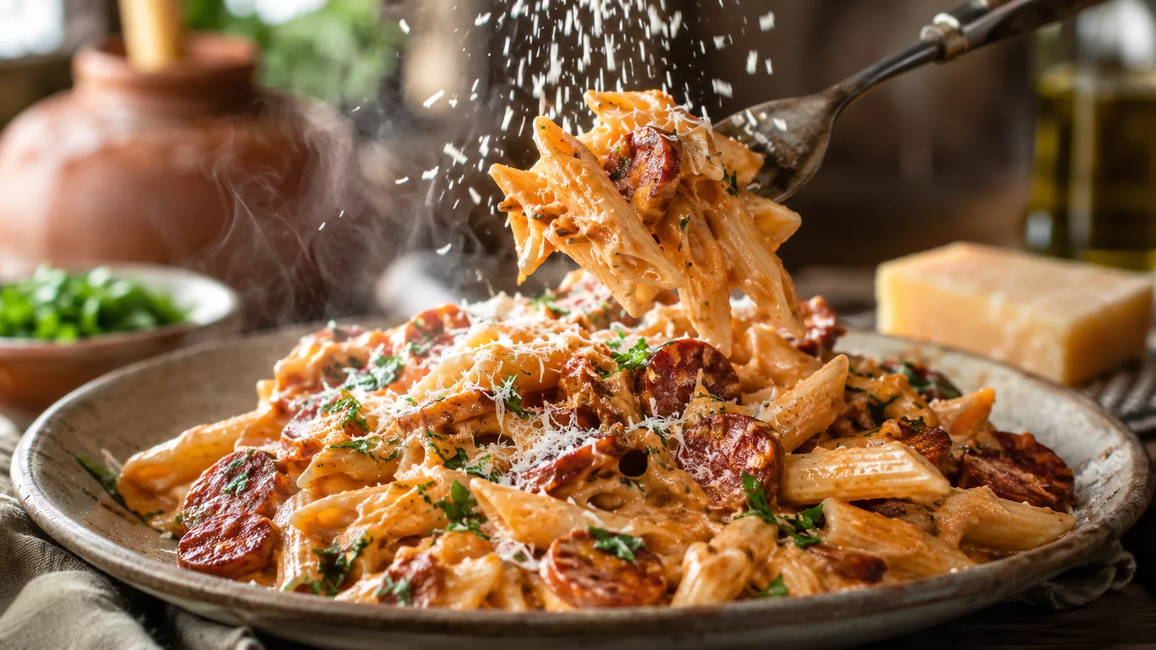 Ces pâtes au chorizo ultra gourmandes vont devenir votre recette de secours préférée 1 Ces pâtes au chorizo ultra gourmandes vont devenir votre recette de secours préférée
