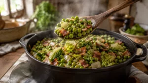 Ces petits pois à l’ancienne fondants et parfumés rappellent les meilleurs repas de famille 2 Ces petits pois à l’ancienne fondants et parfumés rappellent les meilleurs repas de famille