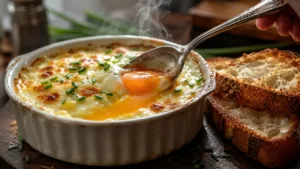 Ces œufs cocottes ultra crémeux qui transforment un simple repas en moment gourmand 2 Ces œufs cocottes ultra crémeux qui transforment un simple repas en moment gourmand