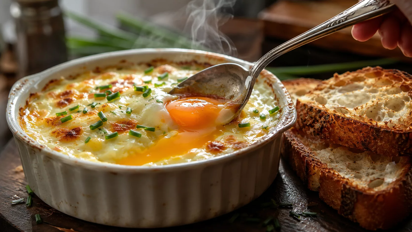 Ces œufs cocottes ultra crémeux qui transforment un simple repas en moment gourmand 2 Ces œufs cocottes ultra crémeux qui transforment un simple repas en moment gourmand