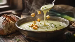 Cette soupe poireaux pommes de terre incroyablement onctueuse va réconcilier tout le monde avec les légumes