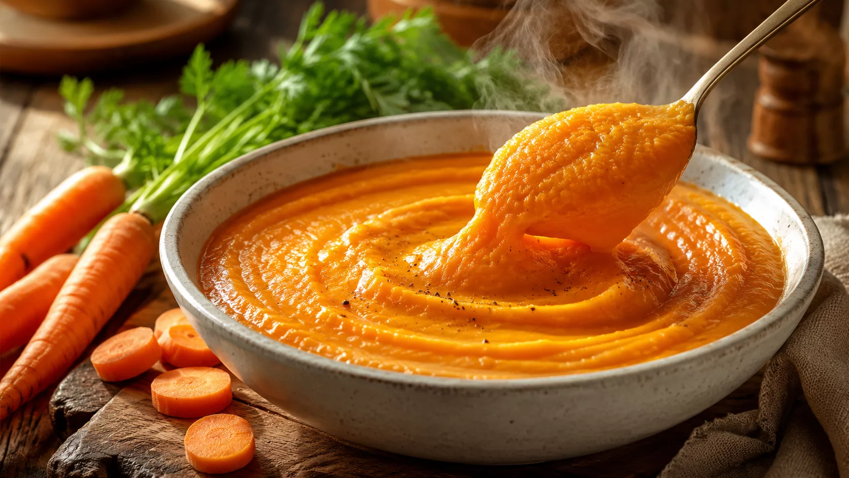 La purée de carottes toute simple qui surprend par son goût incroyablement doux et gourmand 1 La purée de carottes toute simple qui surprend par son goût incroyablement doux et gourmand