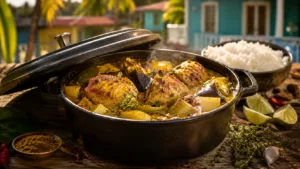 Le colombo de poulet parfumé qui transporte instantanément sous le soleil des Antilles 2 Le colombo de poulet parfumé qui transporte instantanément sous le soleil des Antilles