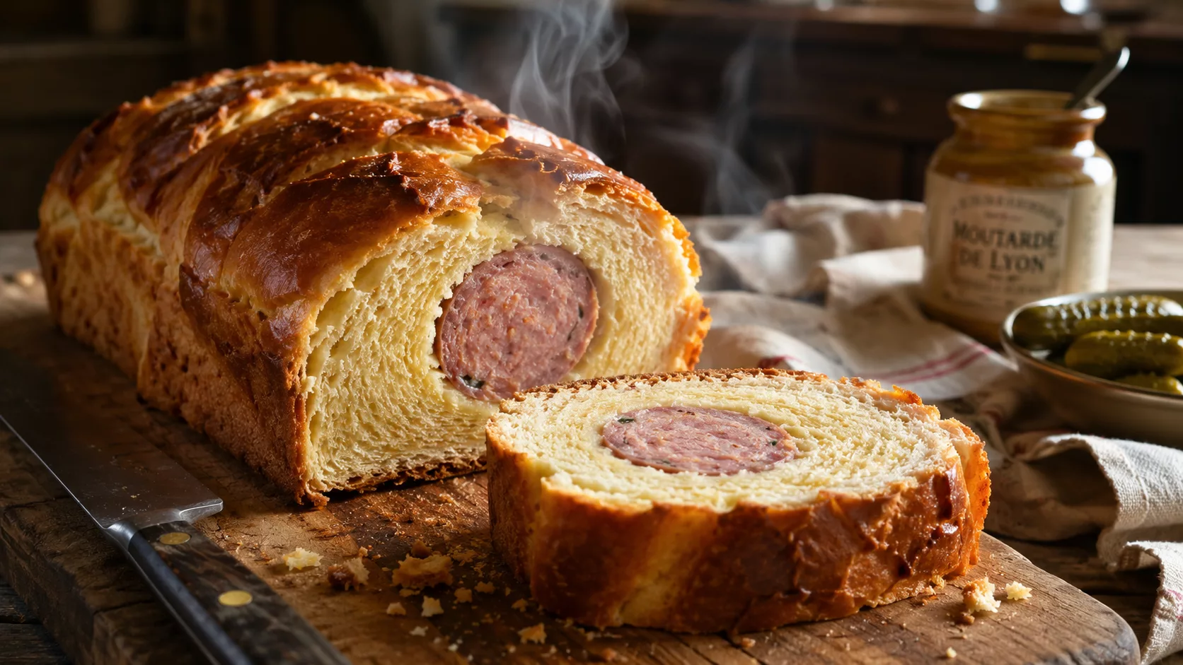 Le saucisson brioché facile et rapide qui fait toujours sensation à table 6 Le saucisson brioché facile et rapide qui fait toujours sensation à table