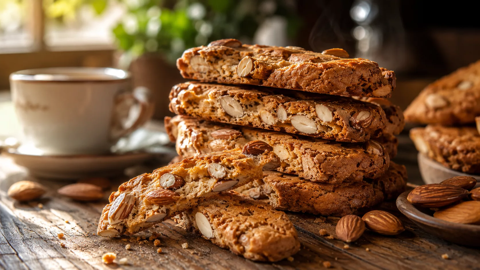 Les croquants aux amandes entières qui disparaissent toujours avant d’avoir refroidi 1 Les croquants aux amandes entières qui disparaissent toujours avant d’avoir refroidi