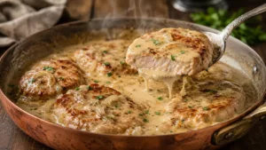 Les escalopes de veau à la crème fondantes qui transforment un simple dîner en repas de fête 5 Les escalopes de veau à la crème fondantes qui transforment un simple dîner en repas de fête