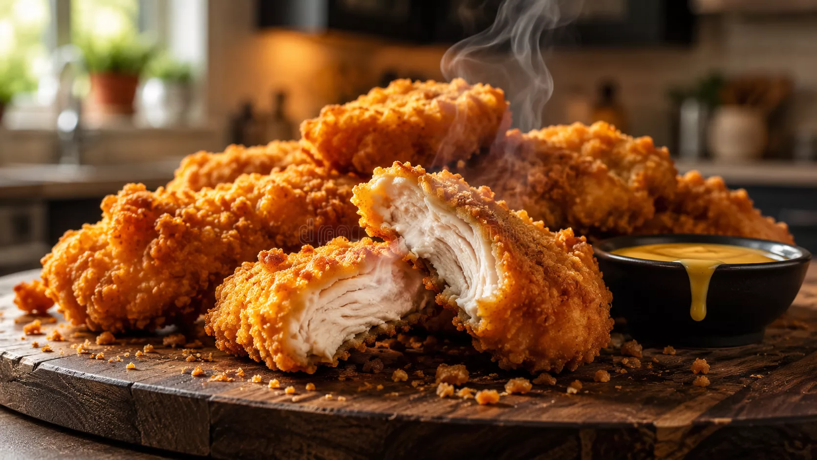 Les nuggets de poulet maison ultra croustillants qui font oublier ceux du fast-food 5 Les nuggets de poulet maison ultra croustillants qui font oublier ceux du fast-food
