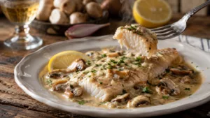 Sole normande à la crème et aux champignons : ma recette préférée du terroir
