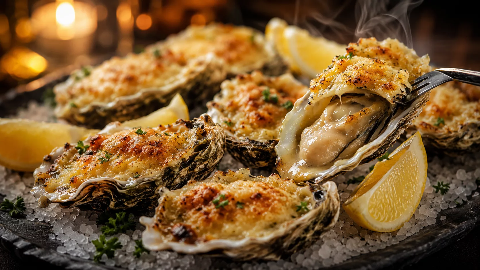 Ces huîtres gratinées au parmesan vont surprendre tous vos invités 9 Ces huîtres gratinées au parmesan vont surprendre tous vos invités