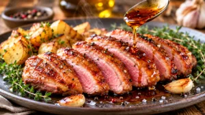 Filets de canard au miel faciles : la recette ultra fondante qui fait toujours sensation