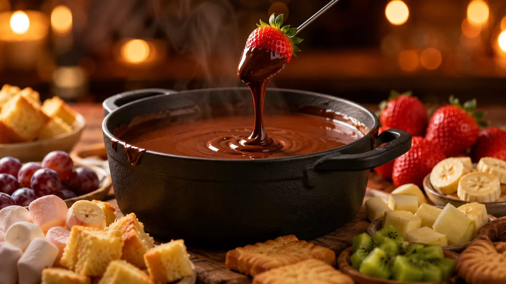 Fondue au chocolat facile : le dessert ultra gourmand qui fait toujours sensation 10 Fondue au chocolat facile : le dessert ultra gourmand qui fait toujours sensation