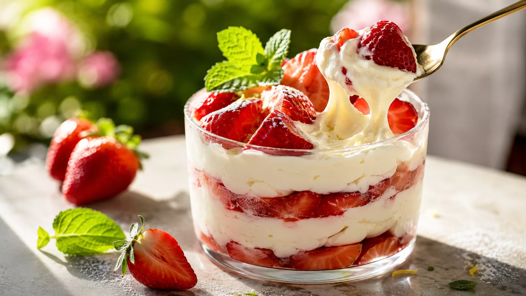 Fraises au mascarpone : le dessert frais qui fait toujours sensation 2 Fraises au mascarpone : le dessert frais qui fait toujours sensation