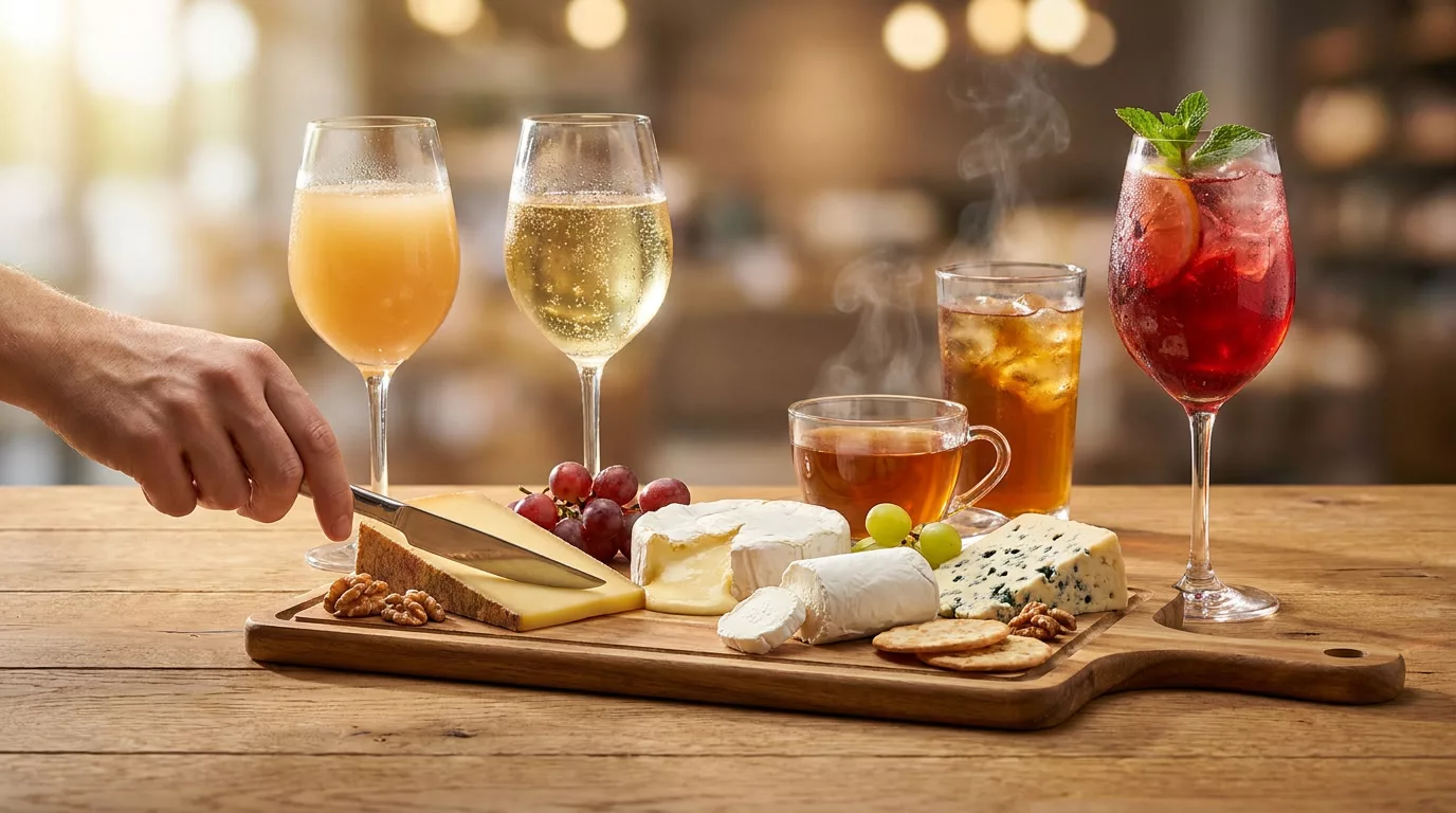 Quelle boisson sans alcool avec du fromage ?