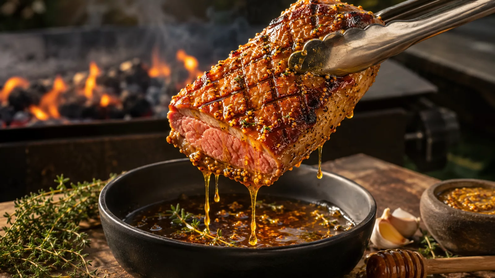 La marinade plancha pour canard au miel et à la moutarde qui rend chaque grillade irrésistible 1 La marinade plancha pour canard au miel et à la moutarde qui rend chaque grillade irrésistible