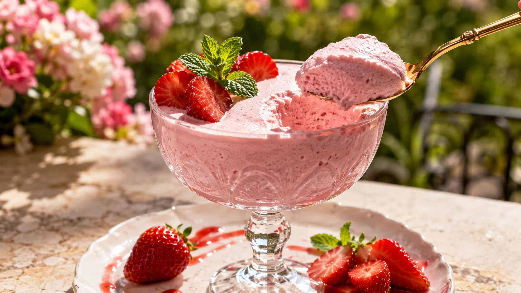 La mousse aux fraises facile qui fait toujours sensation 2 La mousse aux fraises facile qui fait toujours sensation