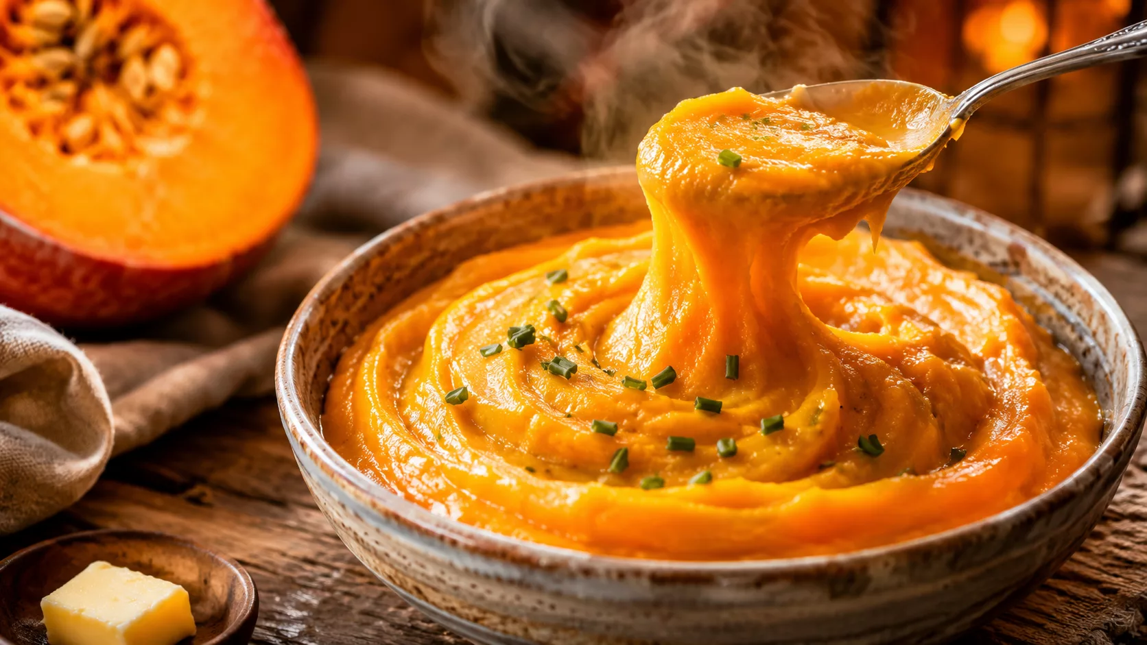 La purée de potimarron à ma façon qui fait craquer toute la famille
