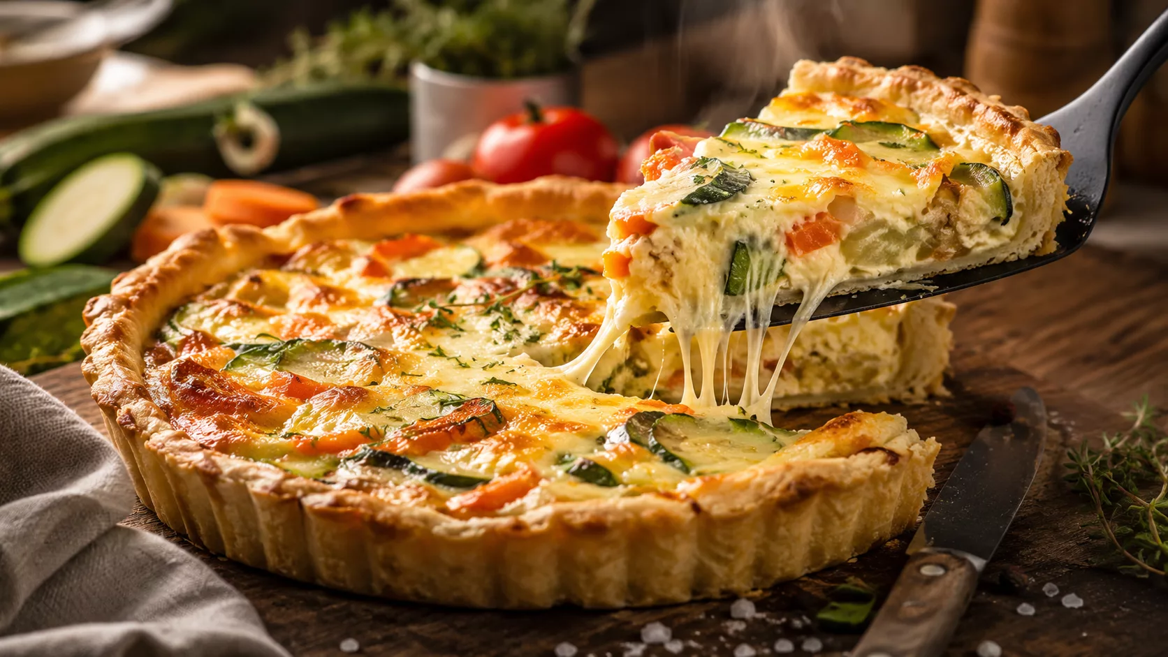 La quiche aux légumes qui réconcilie tout le monde avec les légumes 3 La quiche aux légumes qui réconcilie tout le monde avec les légumes