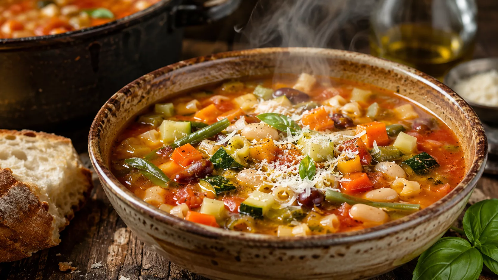 La soupe minestrone de Ludivine qui réchauffe et régale à chaque cuillère 2 La soupe minestrone de Ludivine qui réchauffe et régale à chaque cuillère